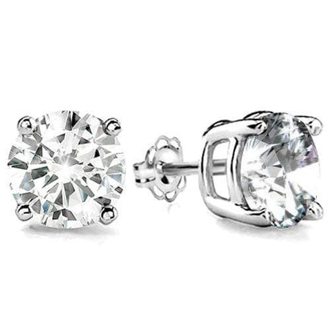 1/2 CT DIAMOND 10KT SOLID GOLD EARRINGS STUD - Wholesalekings.com