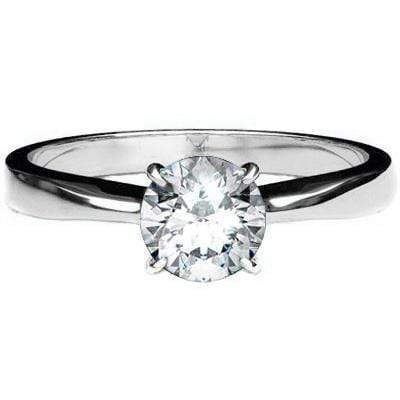 2/5 CT DIAMOND SOLITAIRE 10KT SOLID GOLD ENGAGEMENT RING - Wholesalekings.com