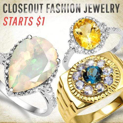 Closeout Fashion Jewelry Starts $1