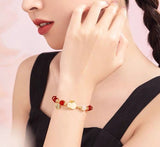 18K YG Year of Rabbit Fortune Bracelet