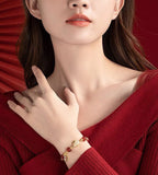 18K YG Year of Rabbit Fortune Bracelet