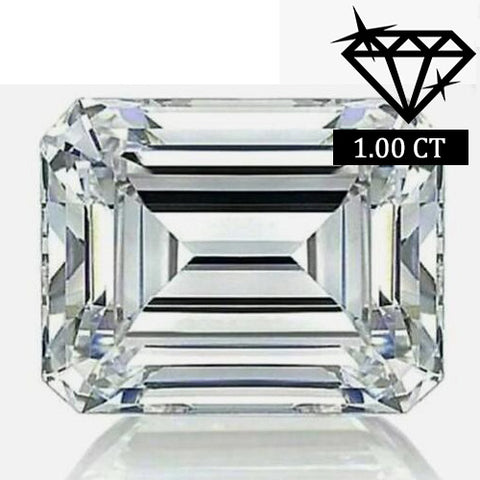 Guaranteed lowest price on Internet ! 1.00 ct. tw. Genuine Diamond (Lab-grown) - EX (IDeal Cut) E-F VS-SI Loose Diamond