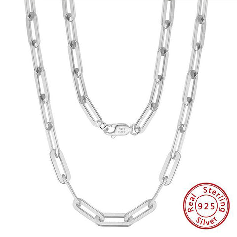 16-20 INCHES CABLE CHAIN 925 STERLING SILVER NECKLACE 925 STERLING SILVER NECKLACE