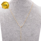 24 INCH LINK CHAIN 18KT SOLID GOLD MENS NECKLACE