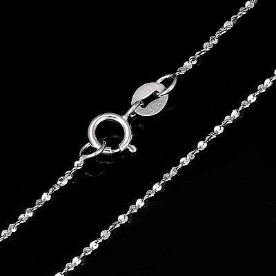 LIGHT WEIGHT PENDANT CHAIN 16-20 INCHES CABLE CHAIN 925 STERLING SILVER NECKLACE 925 STERLING SILVER NECKLACE
