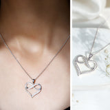 dailyjewelry-Wholesalekings-lab grown diamond heart necklace for women 925 sterling silver