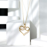 Lab Grown Diamond Heart Necklace For Women 925 Sterling Silver