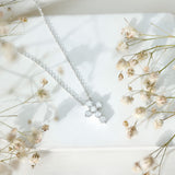 dailyjewelry-Wholesalekings-lab grown diamond religious cross pendant necklace 925 sterling silver