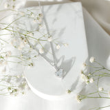 dailyjewelry-Wholesalekings-8 mm lab grown heart necklace 925 sterling silver