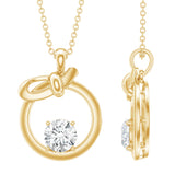 Lab Grown Diamond Designer Necklace 925 Sterling Silver