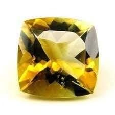 12MM   CUSHION  DARK CITRINE  LOOSE GEMSTONE - Wholesalekings.com