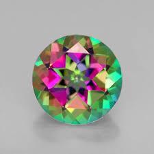 12MM  ROUND MYSTIC TOPAZ  LOOSE GEMSTONE - Wholesalekings.com