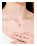 18K Gold Gourd Diamond Pendant wholesalekings wholesale silver jewelry