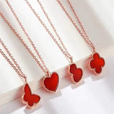 18k Gold Red Onyx Pendant wholesalekings wholesale silver jewelry