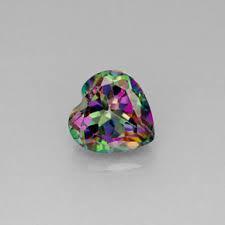 4MM  HEART MYSTIC TOPAZ LOOSE GEMSTONE - Wholesalekings.com