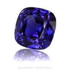 6MM CUSHION LAB TANZANITE    LOOSE GEMSTONE - Wholesalekings.com