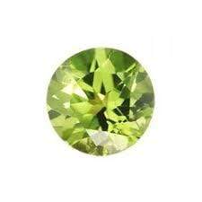 6MM ROUND  PERIDOT   LOOSE GEMSTONE - Wholesalekings.com