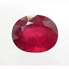 6X8MM OVAL GRASSFILL RUBY  LOOSE GEMSTONE - Wholesalekings.com