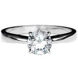 1/3 CT DIAMOND SOLITAIRE 10KT SOLID GOLD ENGAGEMENT RING - Wholesalekings.com
