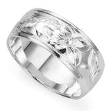 BEAUTIFUL CRAFTED TRADITIONAL HAWAIIAN RING WITH 0.925 STERLING SILVER - Wholesalekings.com