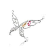 Butterfly Brooches, Crystal from Swarovski Jewelry Brooch Pins for Women Girlfriend Her Valentine Christmas Birthday Gift - Wholesalekings.com