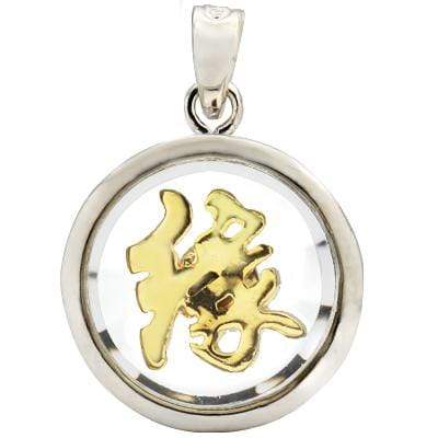 CAPTIVATING WHITE GERMAN SILVER PENDANT - Wholesalekings.com