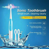 CCN Sonic Electric Toothbrush Waterproof Deep Clean Teeth Whitening Non-Rechargeable Teeth Brush - Wholesalekings.com