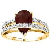 2.50 CT RUBY & 1/5 CT DIAMOND 10KT SOLID GOLD RING - Wholesalekings.com