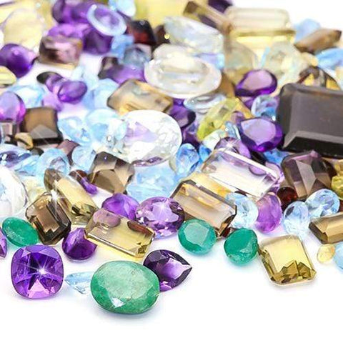 Closeout Mixed 500ct ALL natural gemstone lot - Wholesalekings.com