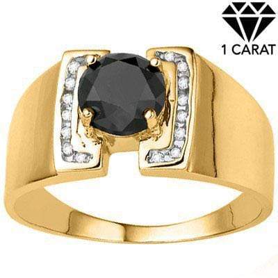ELITE !  1.19 CARAT (17 PCS) DIAMOND 10KT SOLID GOLD MENS ENGAGEMENT RING wholesalekings wholesale silver jewelry