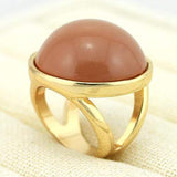 EXQUISITE ! 18K GOLD PLATED FASHION GERMAN SILVER RING - Wholesalekings.com