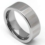 GLAMOROUS FACETED COMFORT FEED CARBIDE TUNGSTEN RING - Wholesalekings.com
