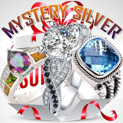 MYSTERY 925 GIFT ! RECEIVE FIVE RANDOM FASHION JEWELRY wholesalekings wholesale silver jewelry