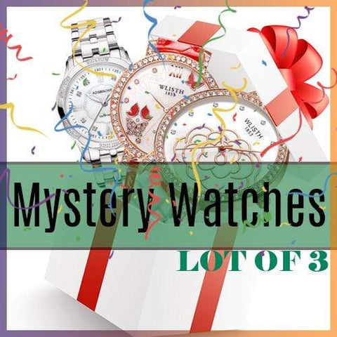MYSTERY WATCH! RECEIVE THREE RANDOM WATCH - Wholesalekings.com