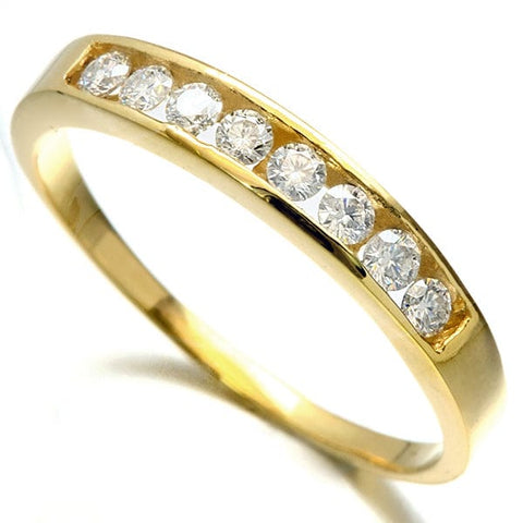 VS CLARITY ! 1/4 CT DIAMOND MOISSANITE 10KT SOLID GOLD BAND RING wholesalekings wholesale silver jewelry